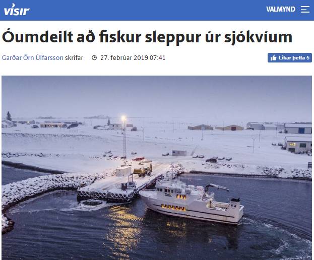 Óumdeilt að fiskur sleppur úr opnum eldiskvíum á Íslandi
