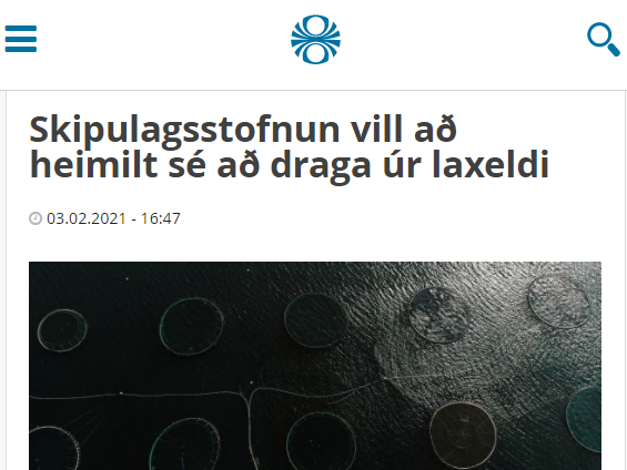 Skipulagsstofnun vill að hægt sé að draga úr sjókvíaeldi í Ísafjarðardjúpi