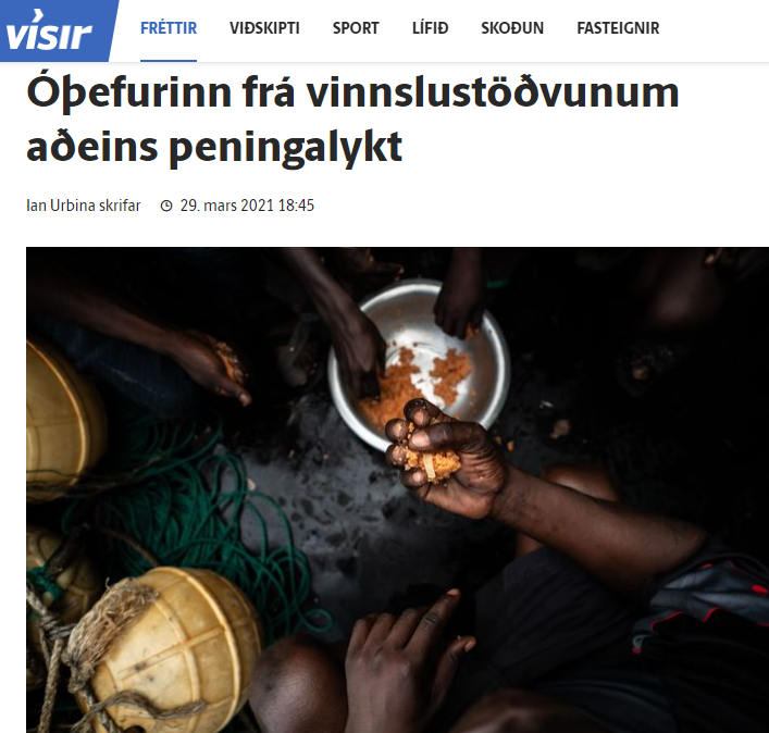 Fóðurframleiðsla fyrir sjókvíaeldi eyðileggur fiskimið við strendur Afríku