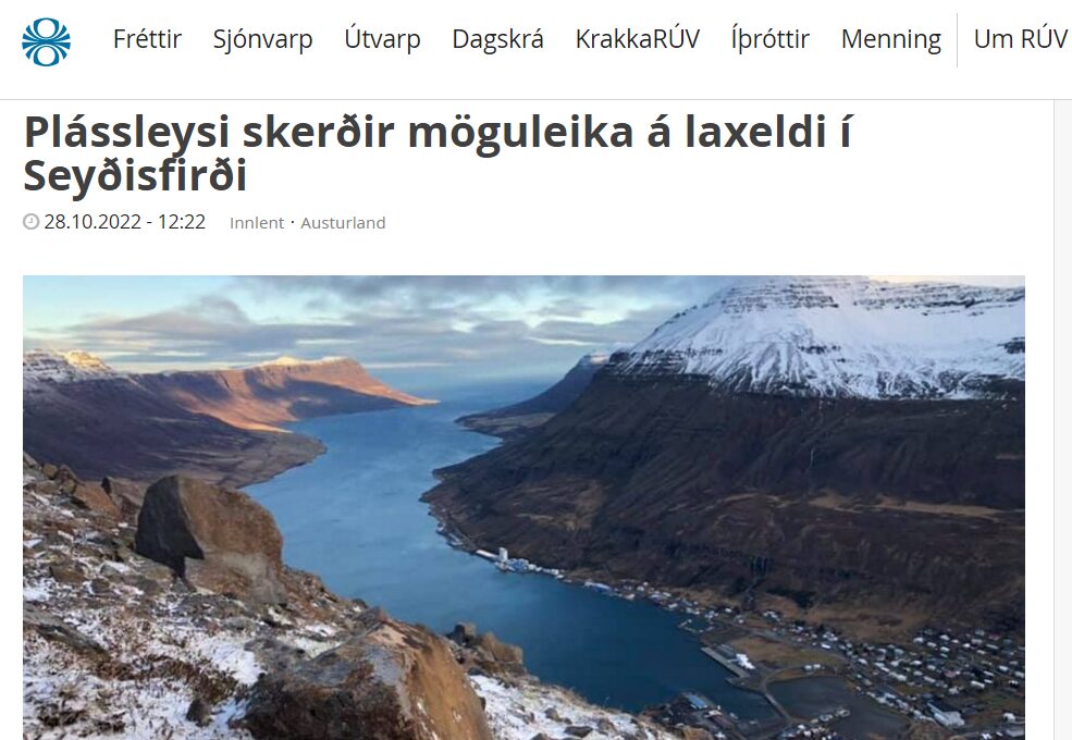 Barátta Seyðfirðinga gegn sjókvíaeldi ber árangur