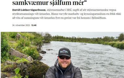 Davíð Lúther segir sig úr stjórn HSÍ vegna þáttöku sambandsins í ýmindarþvotti Arnarlax