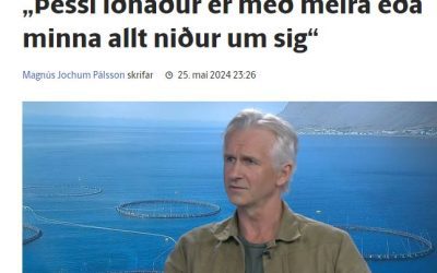 Jón Kaldal ræddi lagareldisfrumvarp VG og SFS í fréttatíma Stöðvar 2