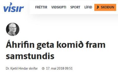 „Áhrifin geta komið fram samstundis“ – grein Kjetil Hindar