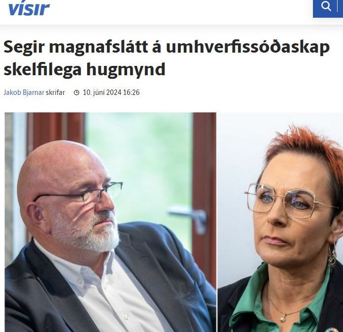 Lagareldisfrumvarp ríkisstjórnarinnar gefur magnafslátt á sleppislys