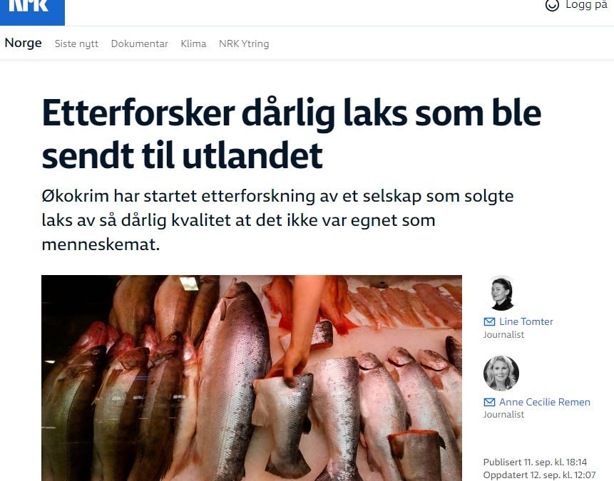 Lögreglurannsókn hafin á viðskiptaháttum Pure Norwegian Seafood, norsks systurfyrirtækis Kaldvíkur