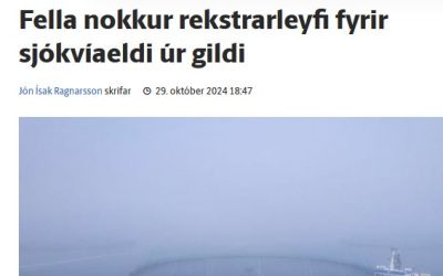 Úrskurðarnefnd umhverfis- og auðlindamála fellir úr gildi nokkur rekstrarleyfi sjókvíaeldisfyrirtækja